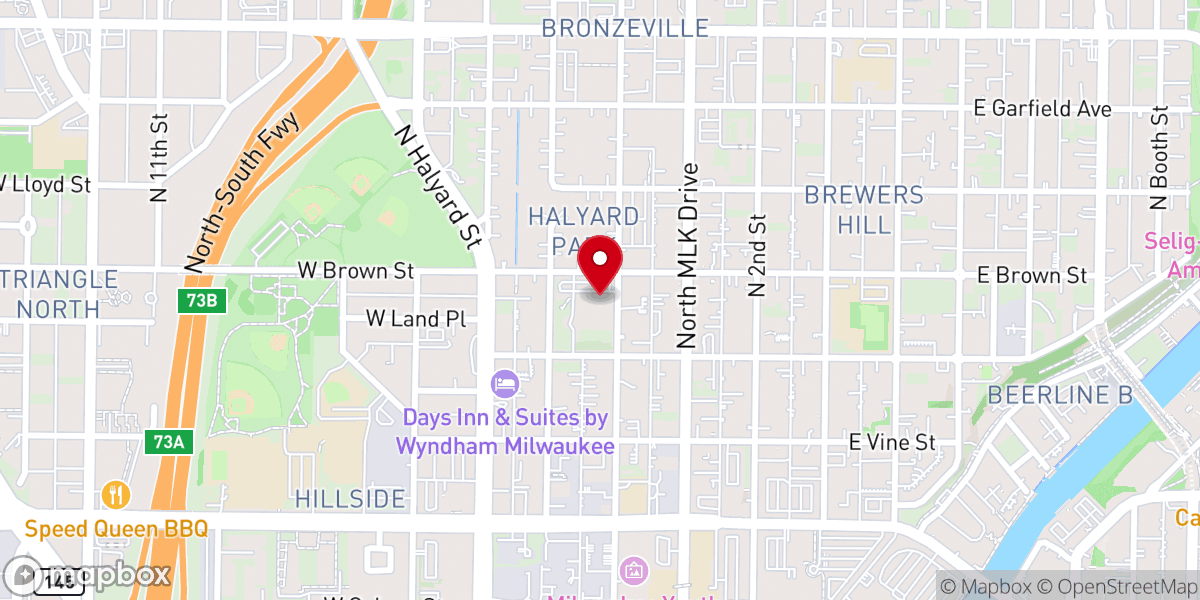 Map showing location of St. Francis of Assisi Roman Catholic Church