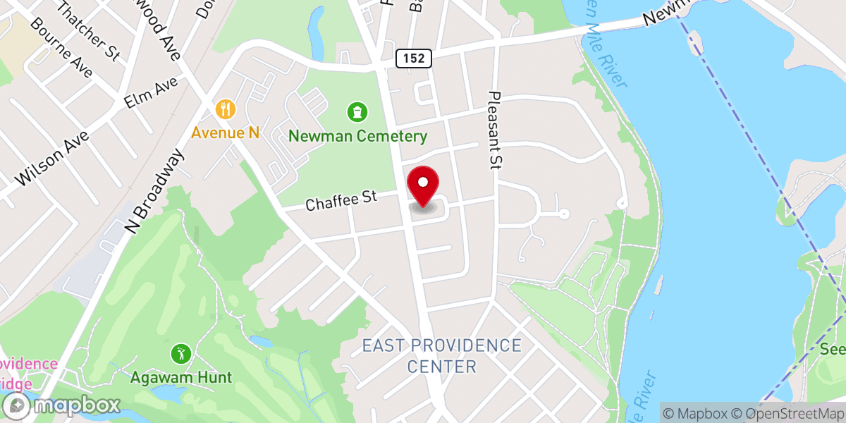 Map showing location of Church of the Epiphany