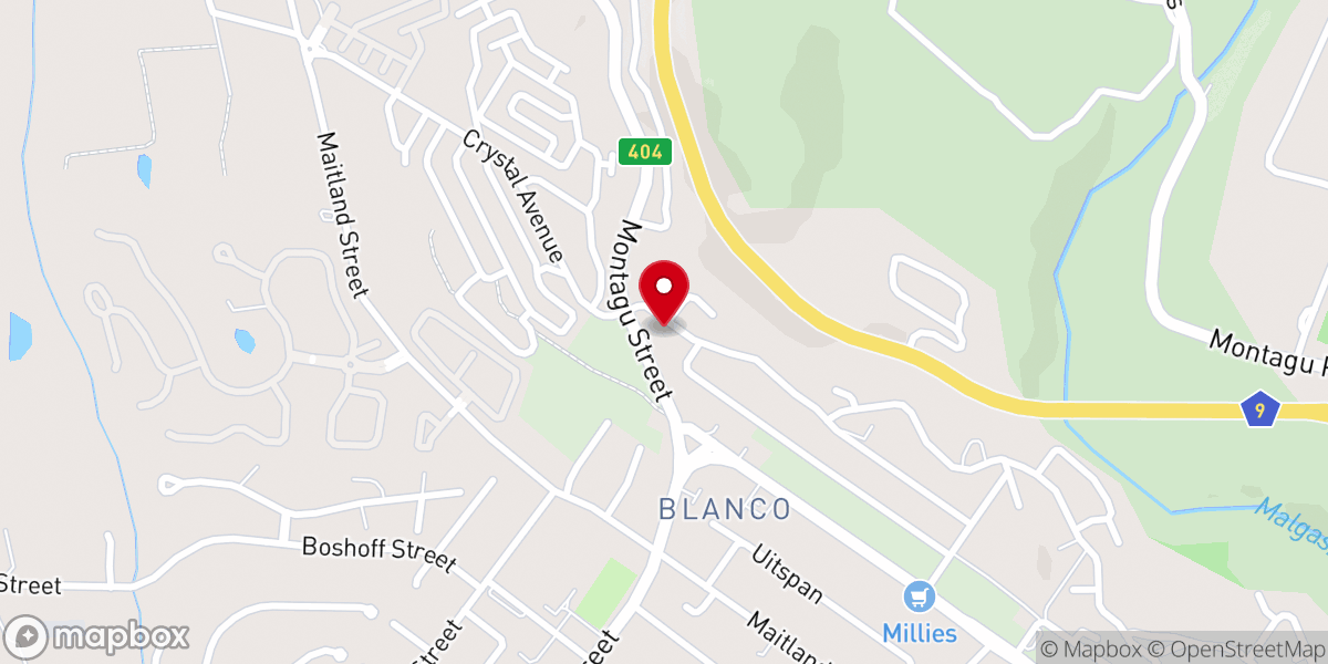 Map showing location of New Apostolic Church - Blanco Congregation