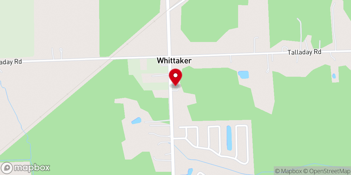 Map showing location of Agape Apostolic Church