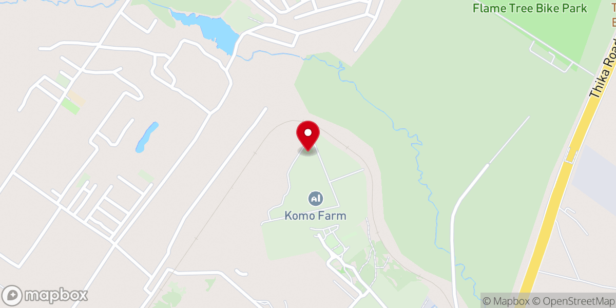 Map showing location of Presbyterian Church Of East Africa