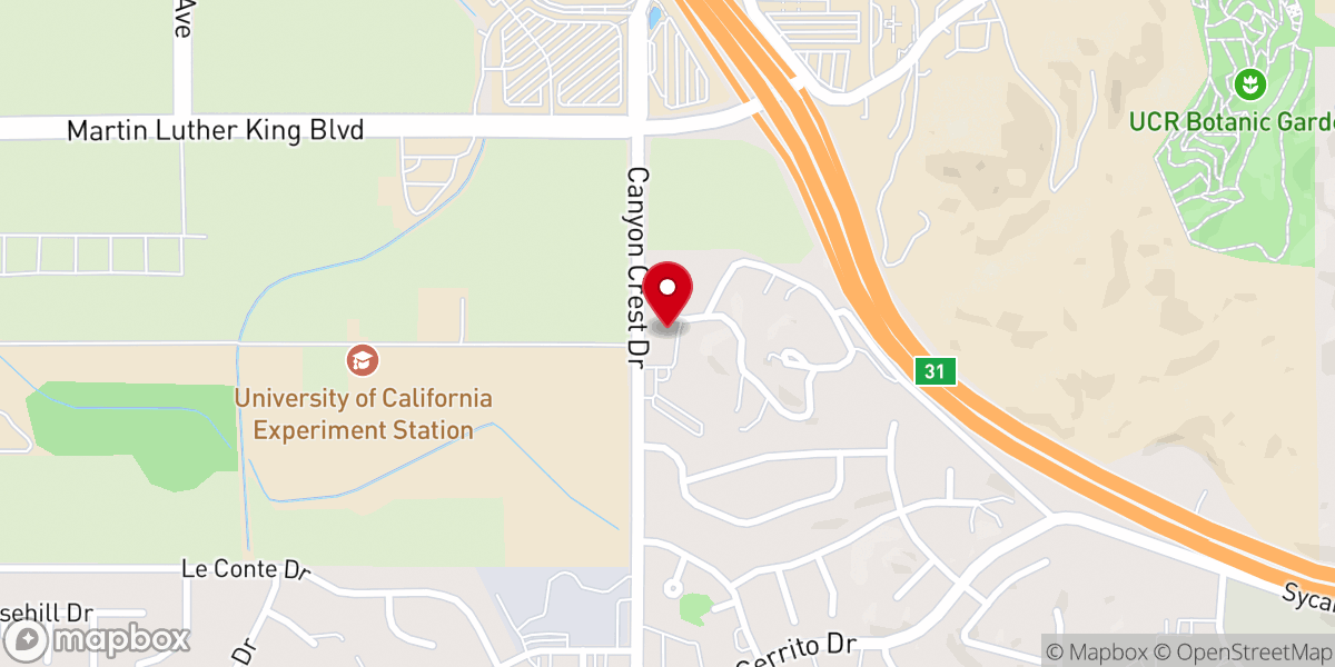 Map showing location of St. Andrew Orthodox Christian Church