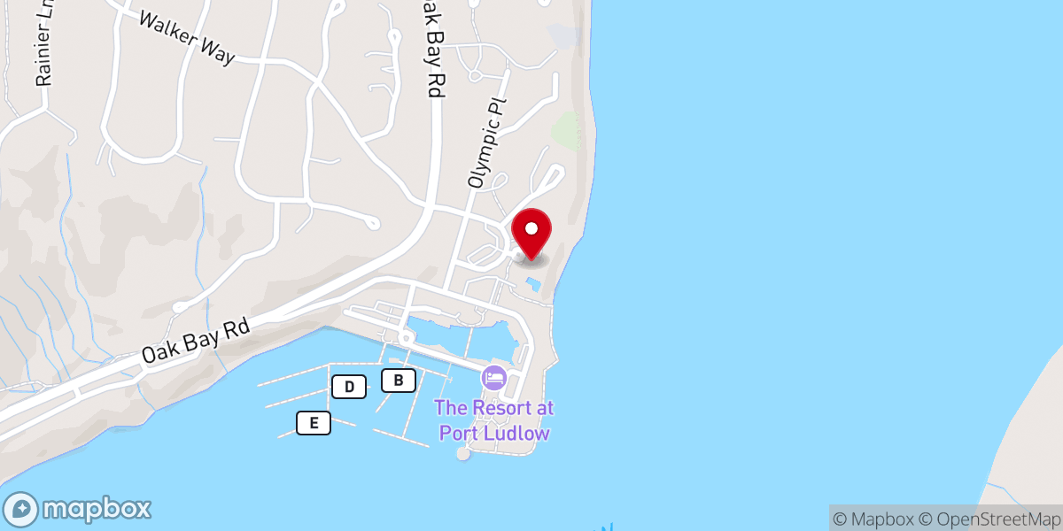 Map showing location of Peace Lutheran Fellowship