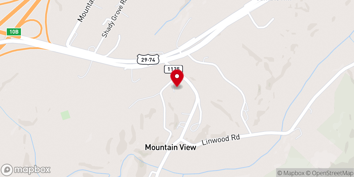 Map showing location of First Congregational United Church Of Christ