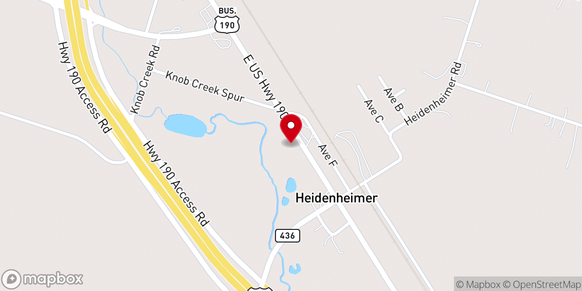 Map showing location of House of Hope Outreach
