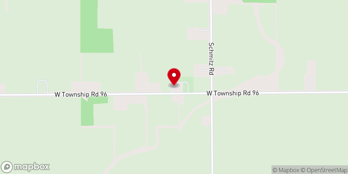 Map showing location of All Saints - St. Peter's Catholic Chapel
