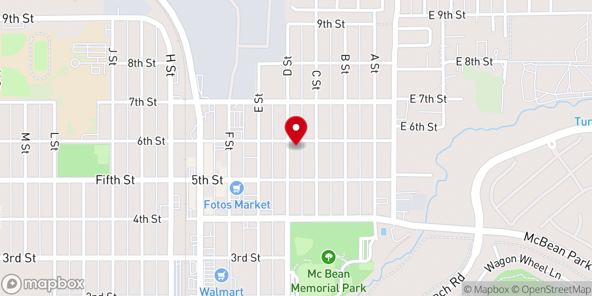Map showing location of New Song Community Church Lincoln