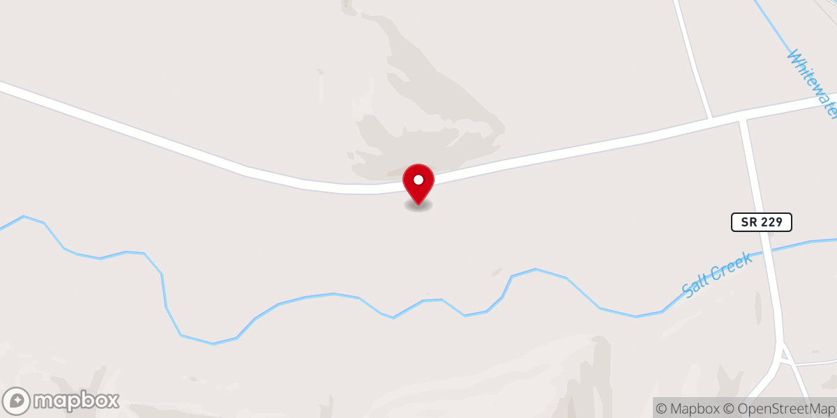 Map showing location of Metamora Church of God