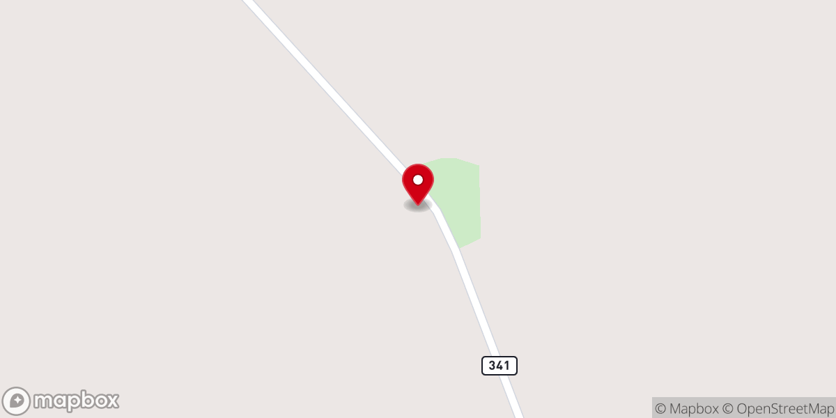 Map showing location of Pleasant Grove Baptist Church
