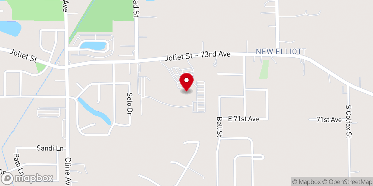 Map showing location of Halls of St. George