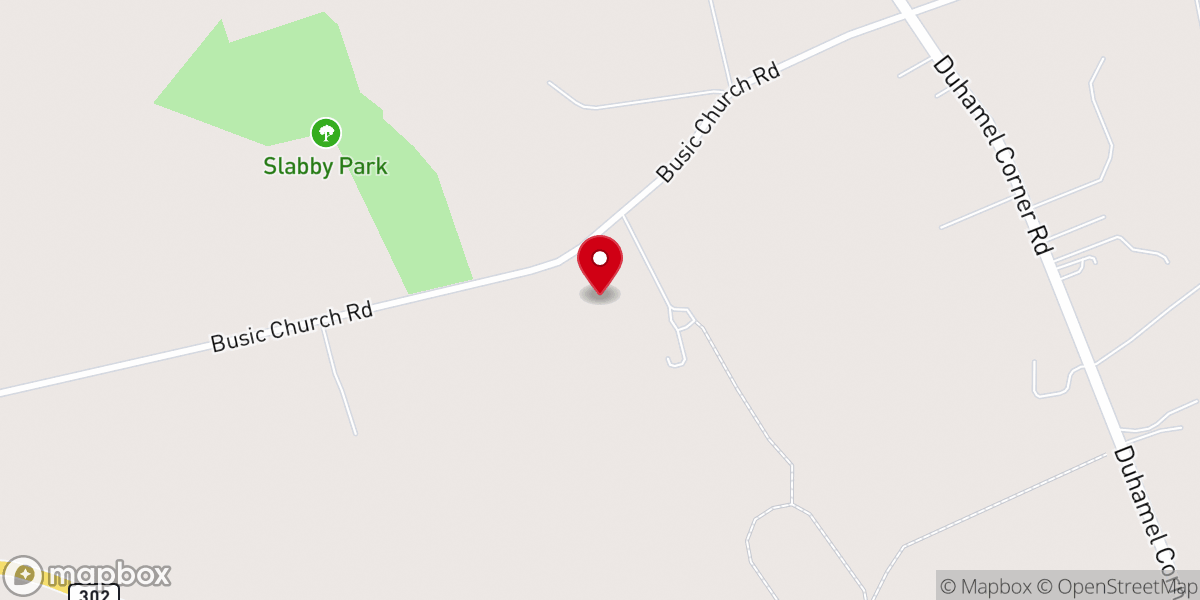 Map showing location of Singletree Farm and Florals