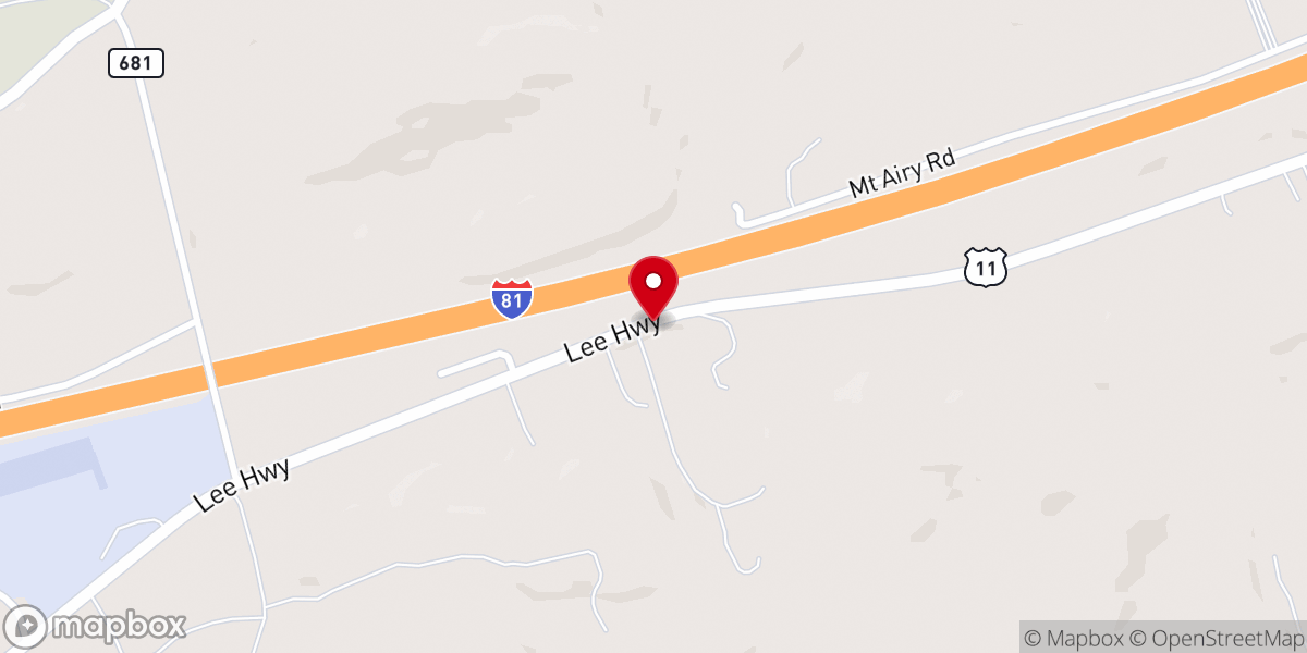Map showing location of Shiloh Missionary Baptist Church