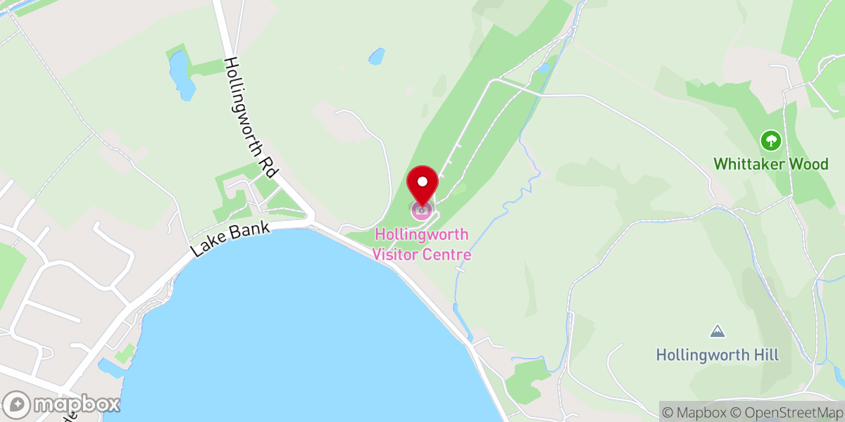 Map showing location of RSPCA HOLLINGWORTH LAKE ANIMAL CTR