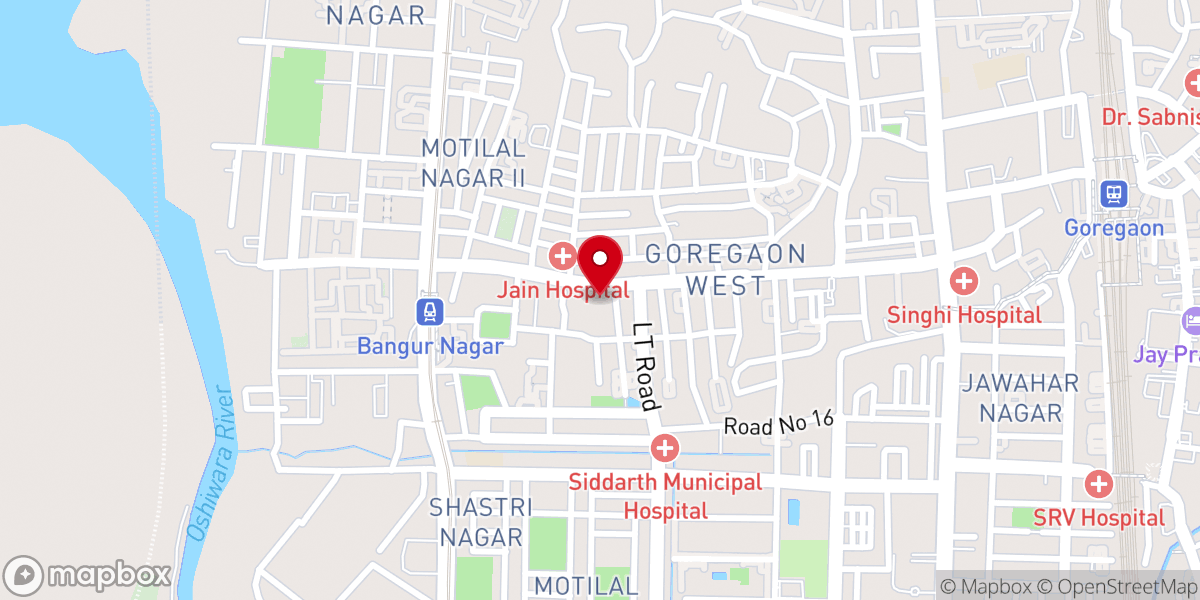Map showing location of Church of Our Lady of The Rosary