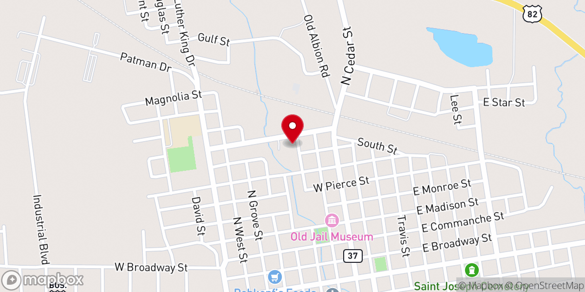Map showing location of MACEDONIA SYLOAM BAPTIST CHURCH