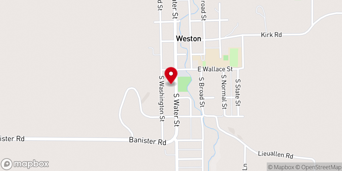 Map showing location of Church of the Brethren