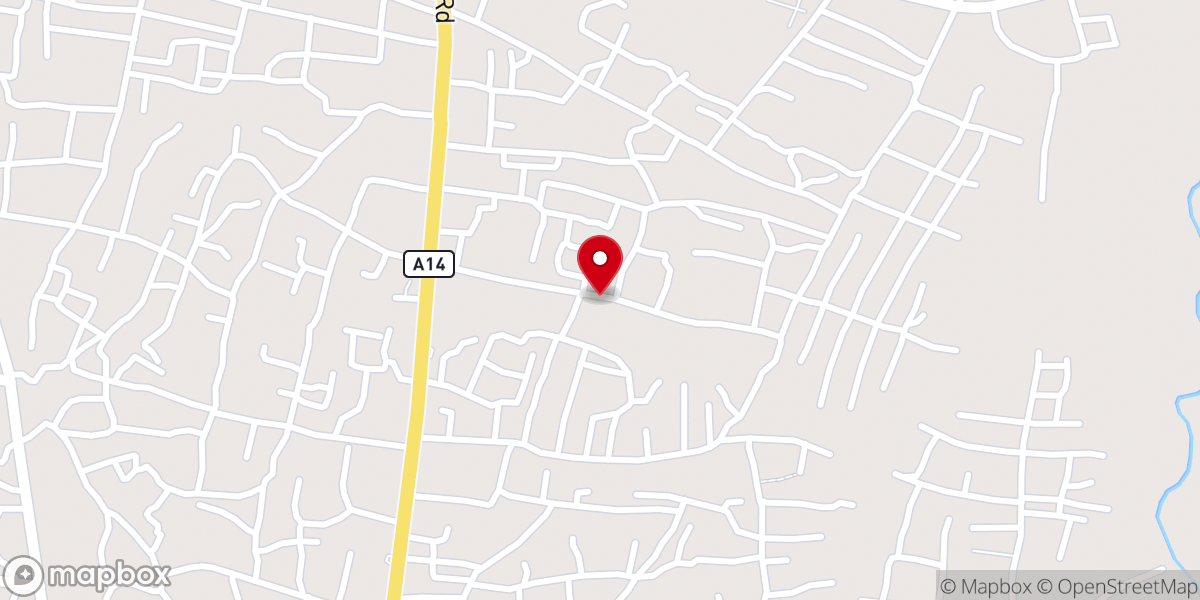 Map showing location of Araromi Baptist Church