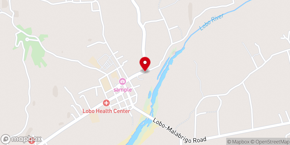 Map showing location of Sunshine Baptist Church
