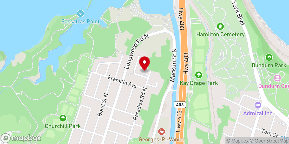 Map showing location of Igreja Joy