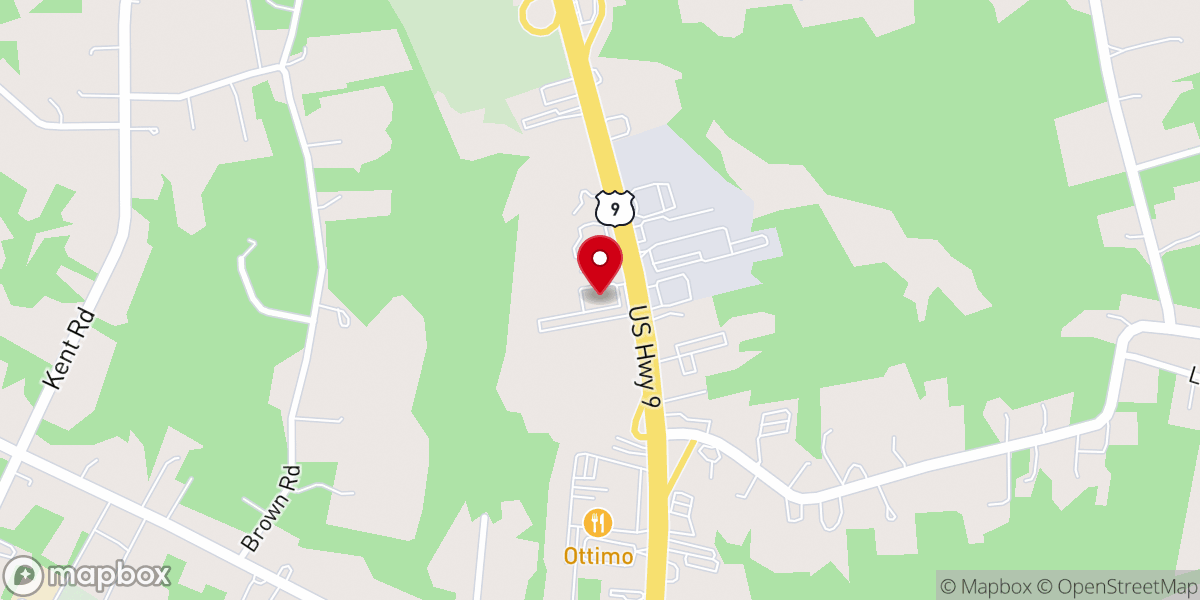 Map showing location of Cornerstone Church