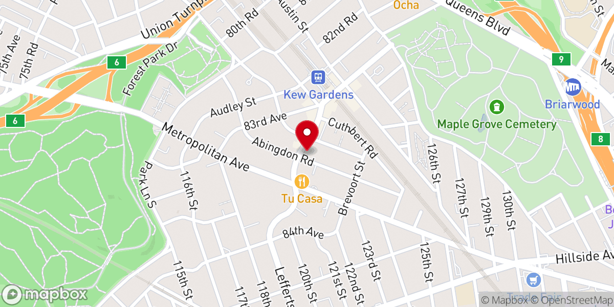 Map showing location of Nachun zlotnick