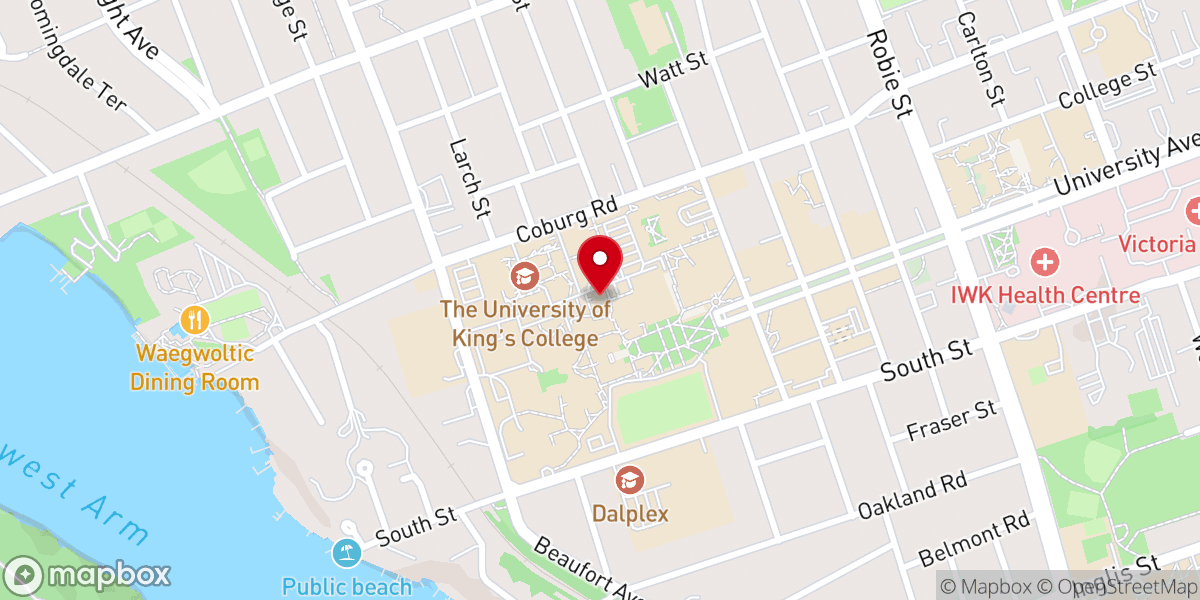 Map showing location of Seminar Room