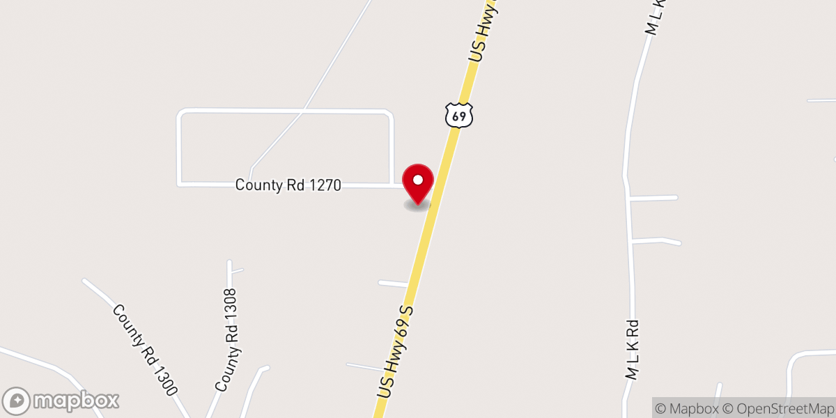 Map showing location of Family Worship Center