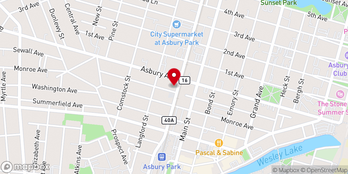 Map showing location of Market Street Mission Thrift Store - Jersey Shore (formerly Jersey Shore Rescue Mission Thrift Store)