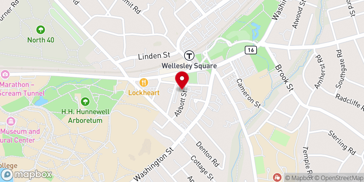 Map showing location of Christ The King Chapel