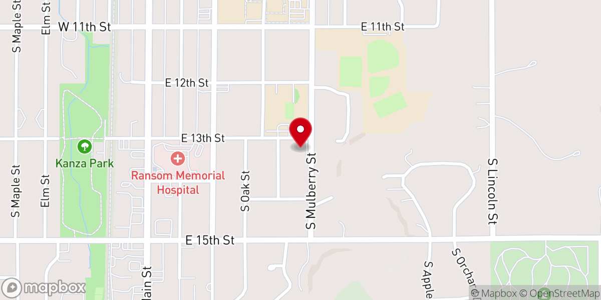 Map showing location of Hope Anthem Church | Ottawa