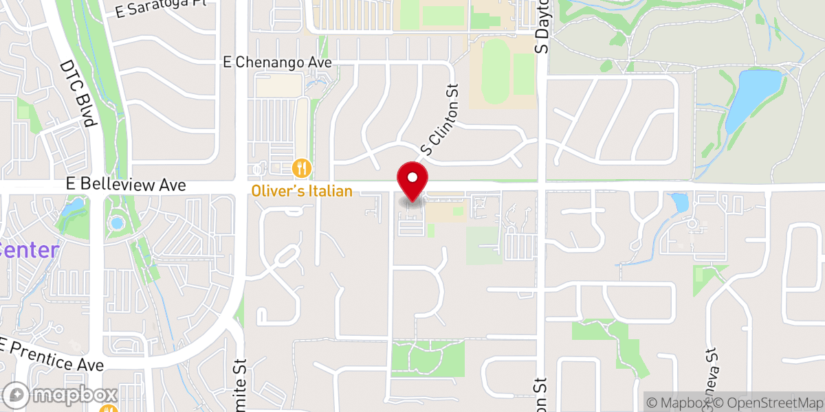 Map showing location of Saint Peter Lutheran Church