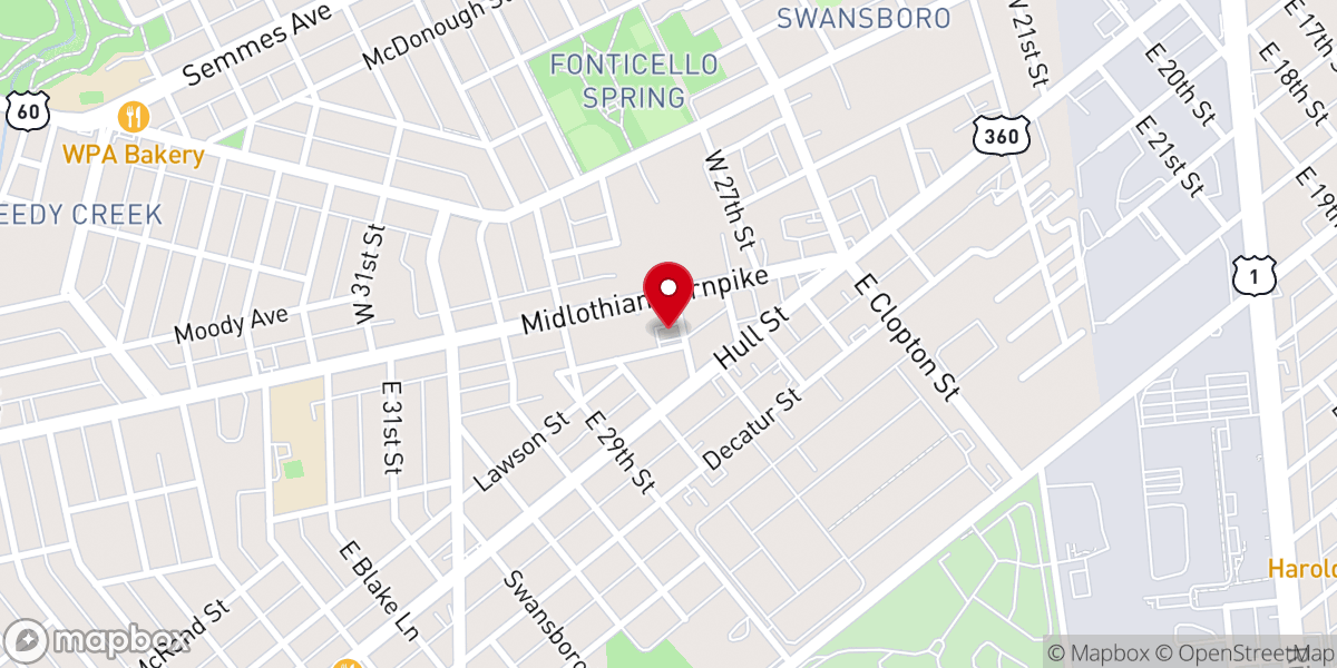 Map showing location of St James United Holy Church