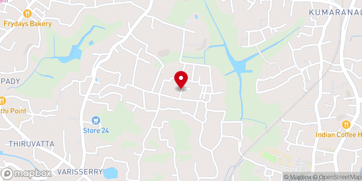 Map showing location of IPC BETHEL CHURCH MALLOSSERY