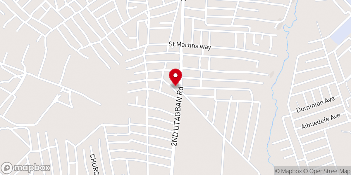 Map showing location of Mountain of fire, utagban