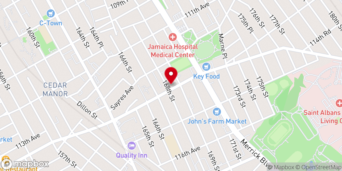 Map showing location of Beth Te Chiah Inc