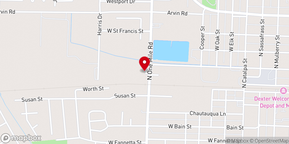 Map showing location of Stoddard County Gospel Mission