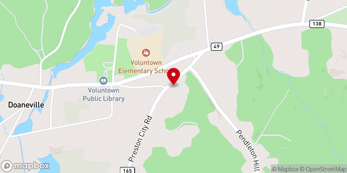 Map showing location of St Thomas Rectory