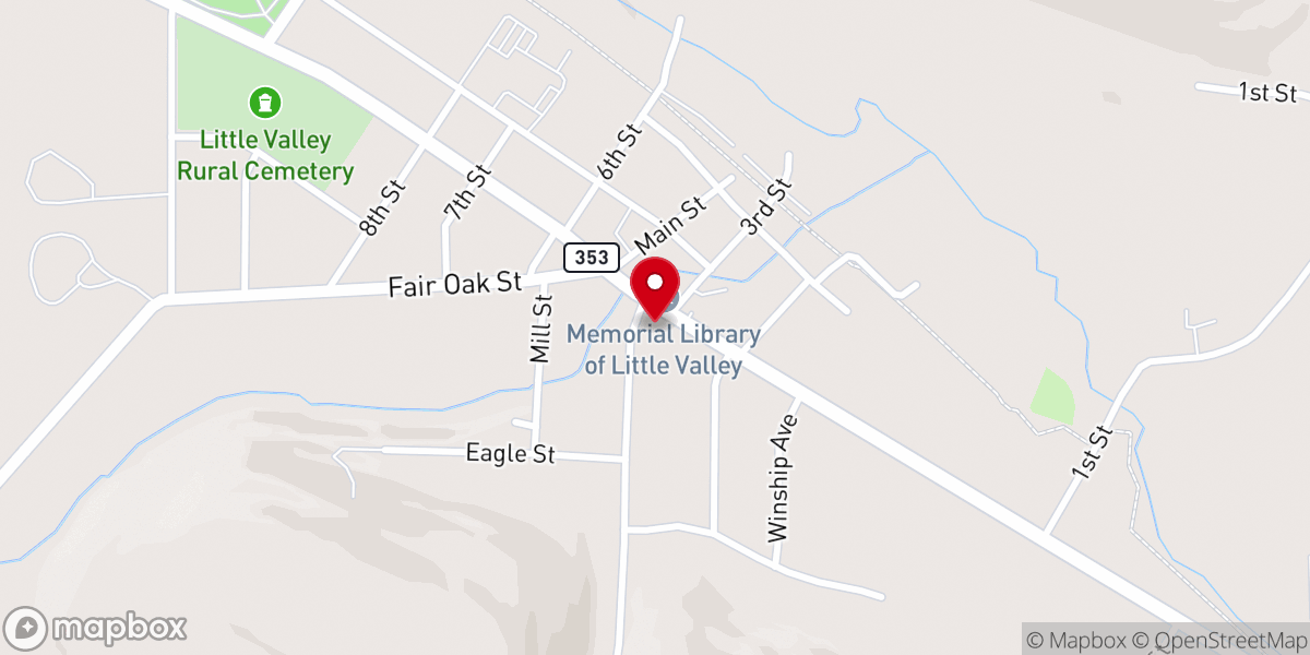 Map showing location of Grace Bible Baptist Church