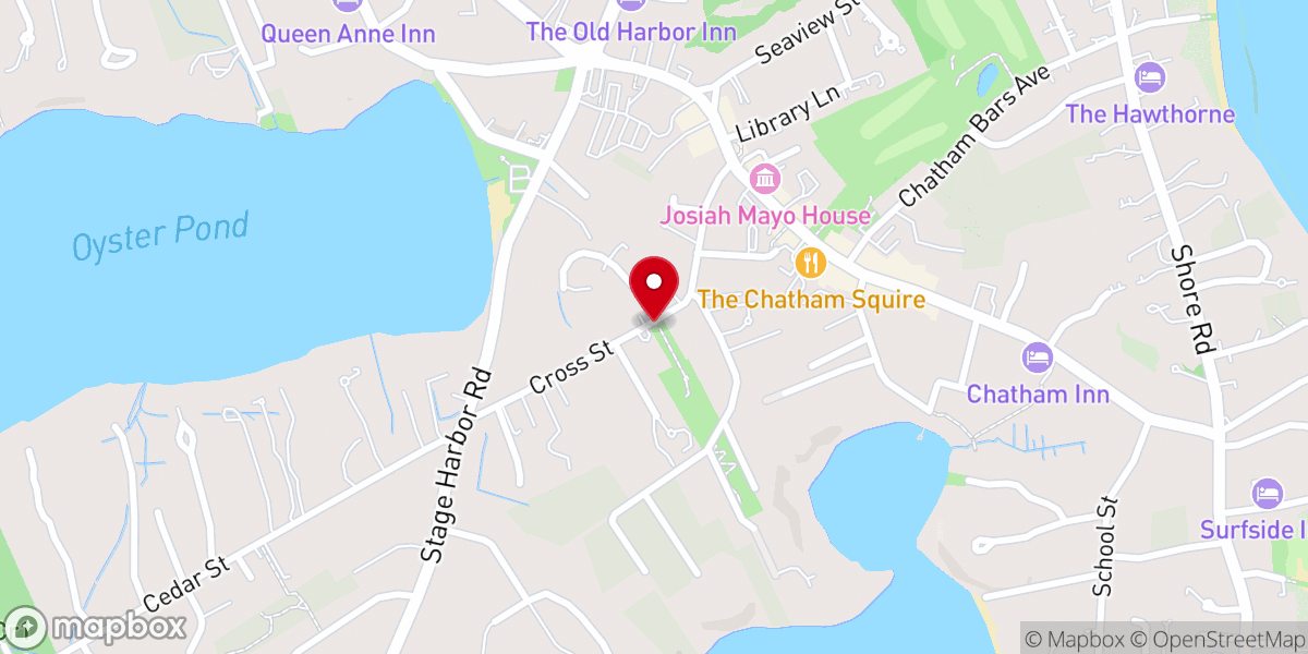 Map showing location of Chase Park