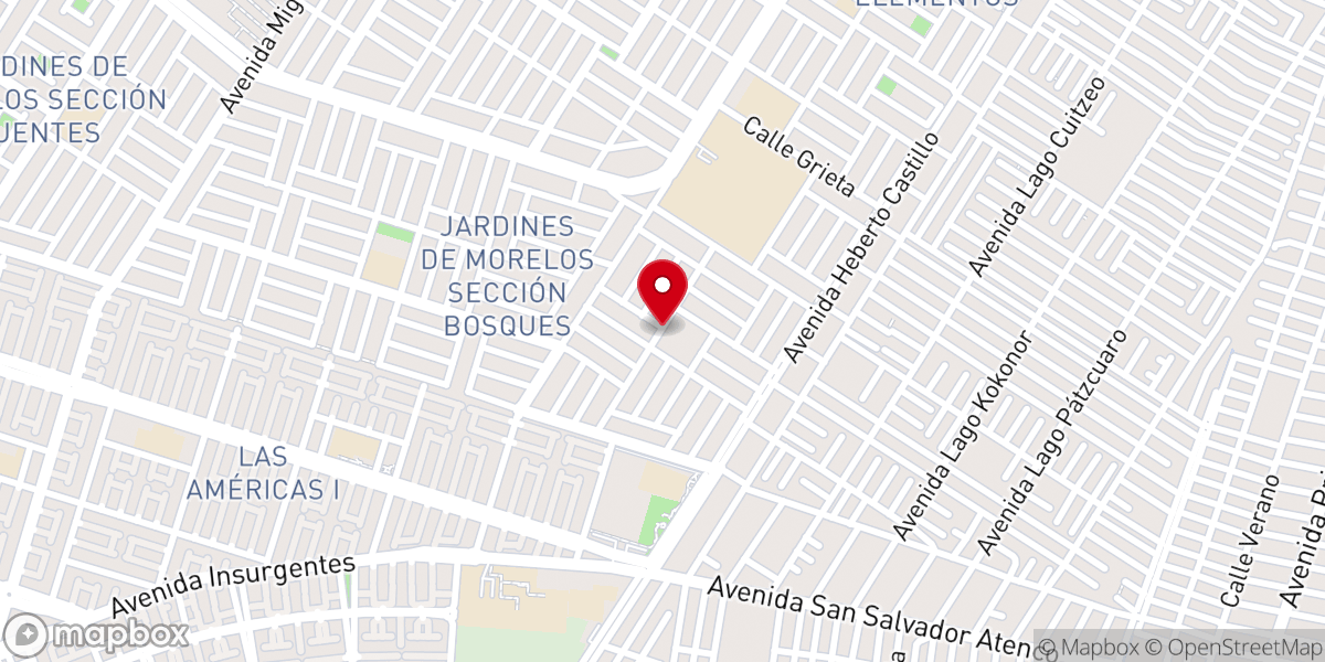 Map showing location of Parroquia de la Santa Cruz, Diócesis de Ecatepec, A. R.