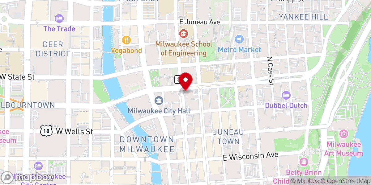 Map showing location of Old St. Mary's Catholic Church
