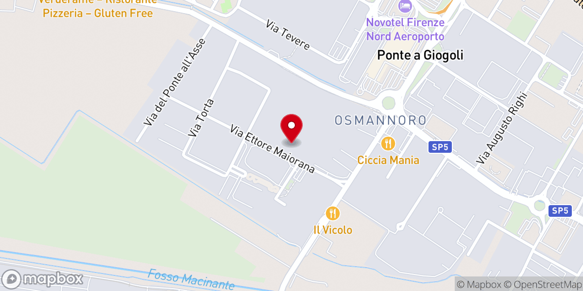 Map showing location of Chiesa Cristiana Evangelica Cinese a firenze
