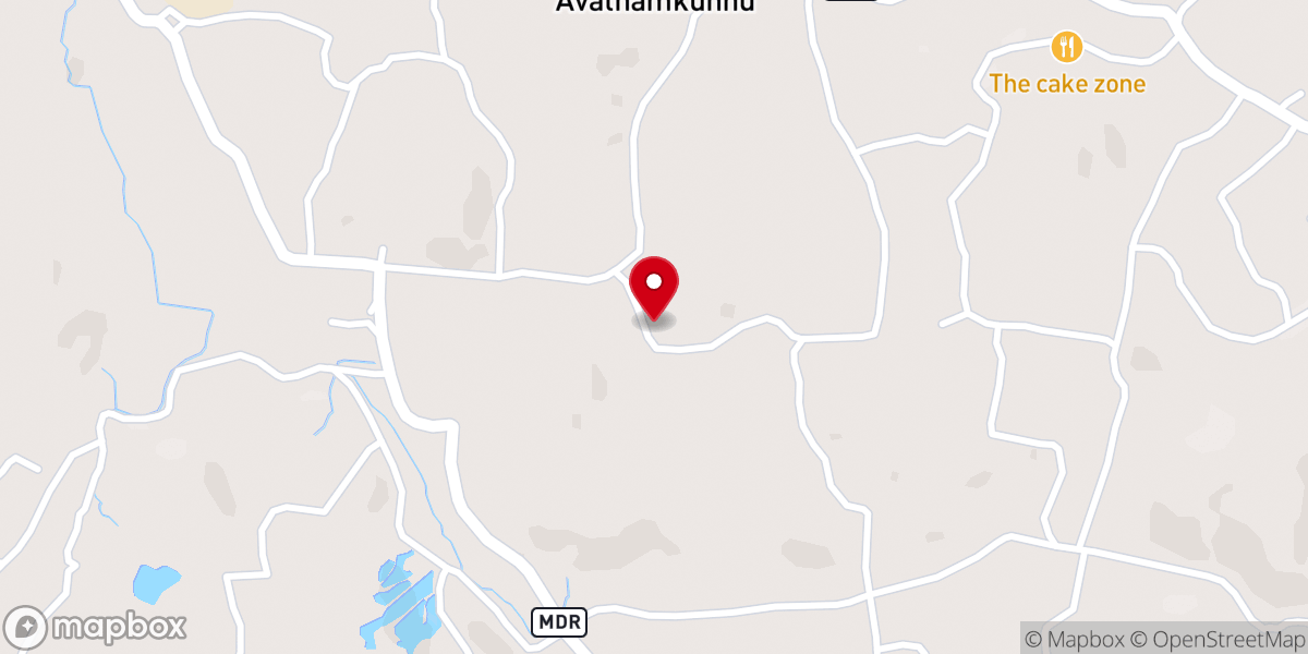 Map showing location of St. George Orthodox Church