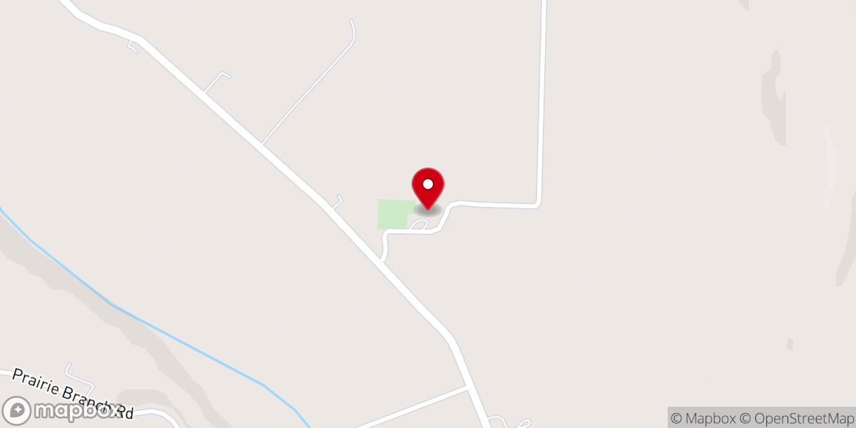 Map showing location of Pleasant Hill Church