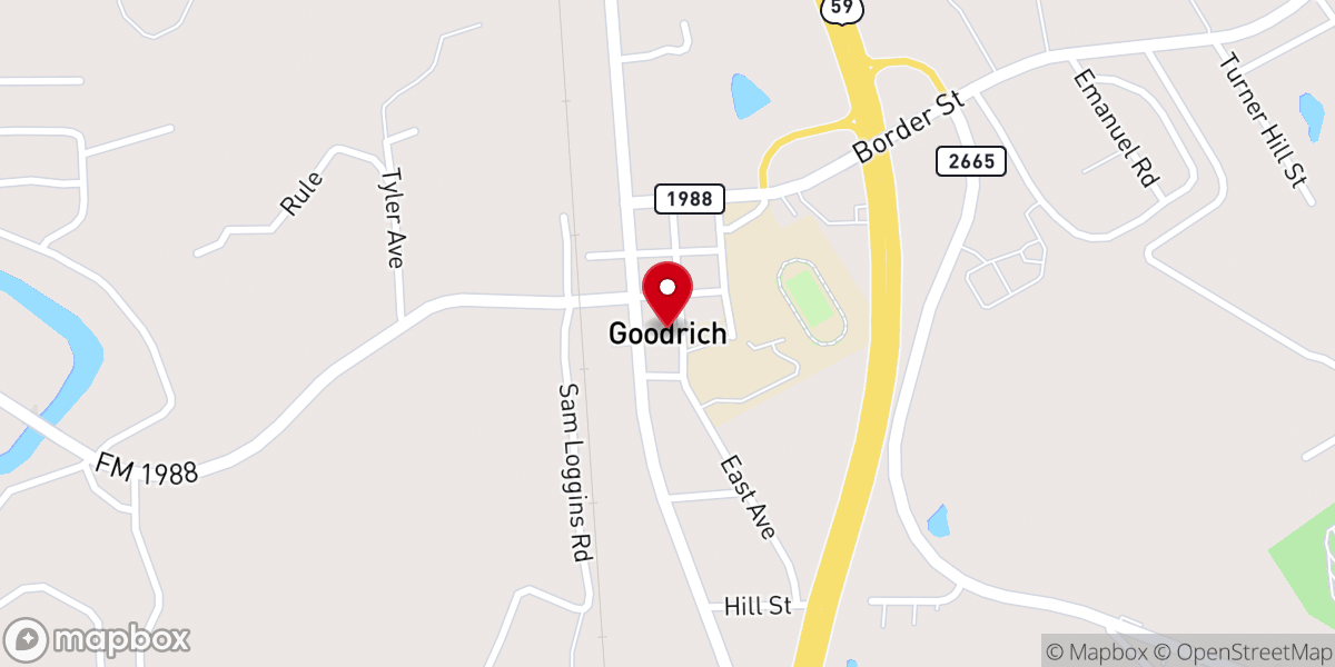 Map showing location of Shiloh Mbc