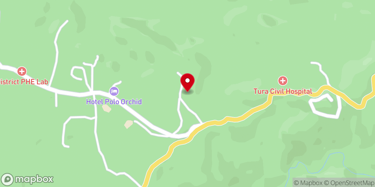 Map showing location of Khasi Jaintia Presbyterian Fellowship