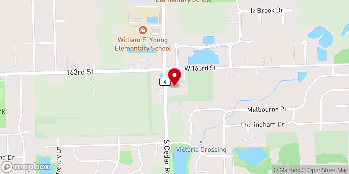 Map showing location of Welcome Place Preschool