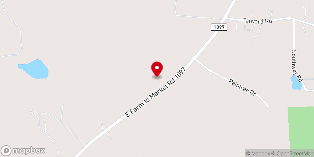 Map showing location of Willis Cowboy Fellowship