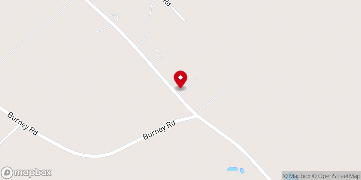Map showing location of Richardson Chapel Holy BCOG