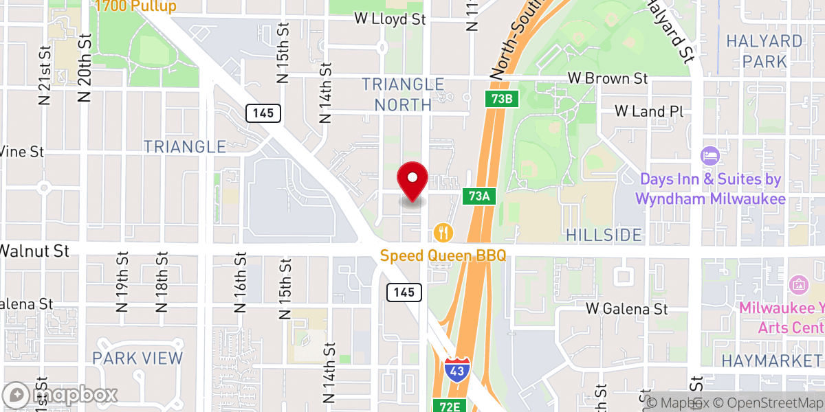 Map showing location of Unity Gospel House of Prayer
